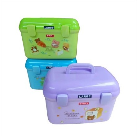 Bogem Zella Box Lion Star Kapasitas 5 Liter Box Serbaguna Large Box Rantang Piknik Rantang Kondangan