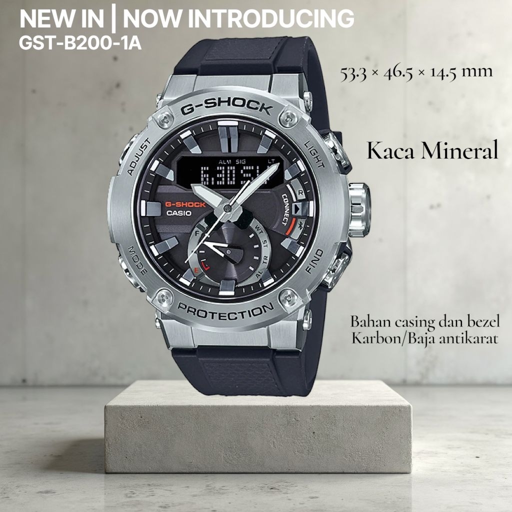 Jam Tangan Pria G-Shock GST-B200-1A