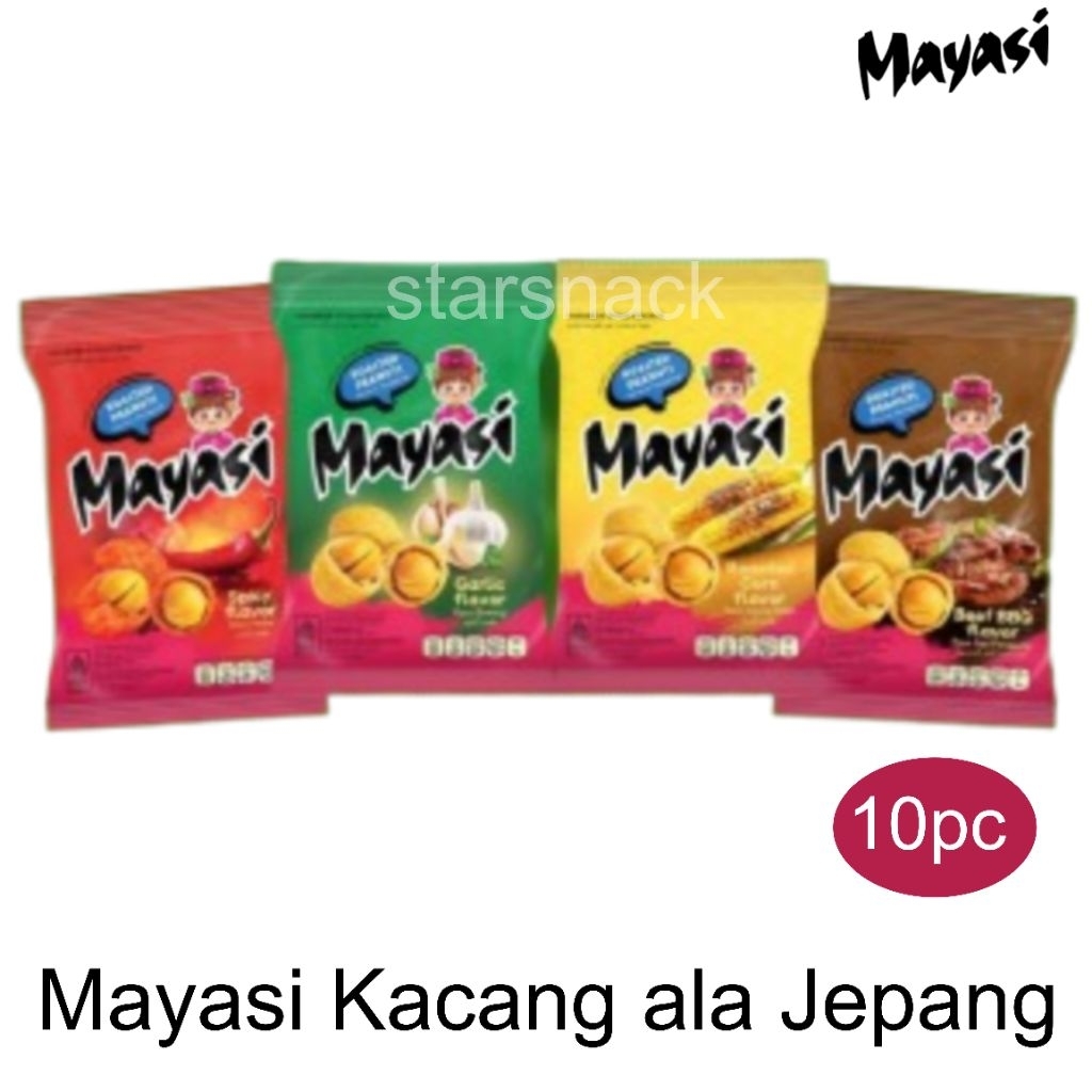 Mayasi kacang ala Jepang isi 10pc/renceng