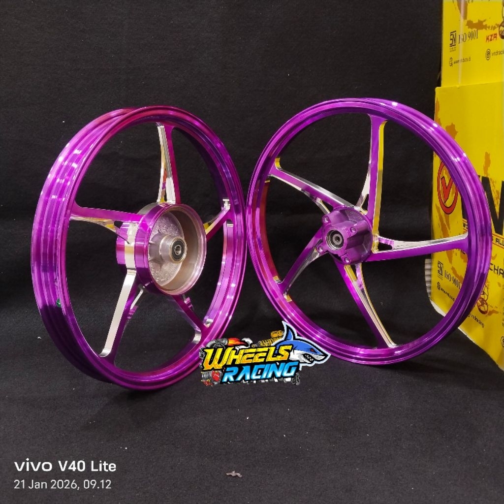 TERMURAH Velg Racing Vnd Kzr Ring-17 Jupiter Z/ Jupiter Mx Old/ Vega ZR/ F1ZR, Jupiter New 140/160/1