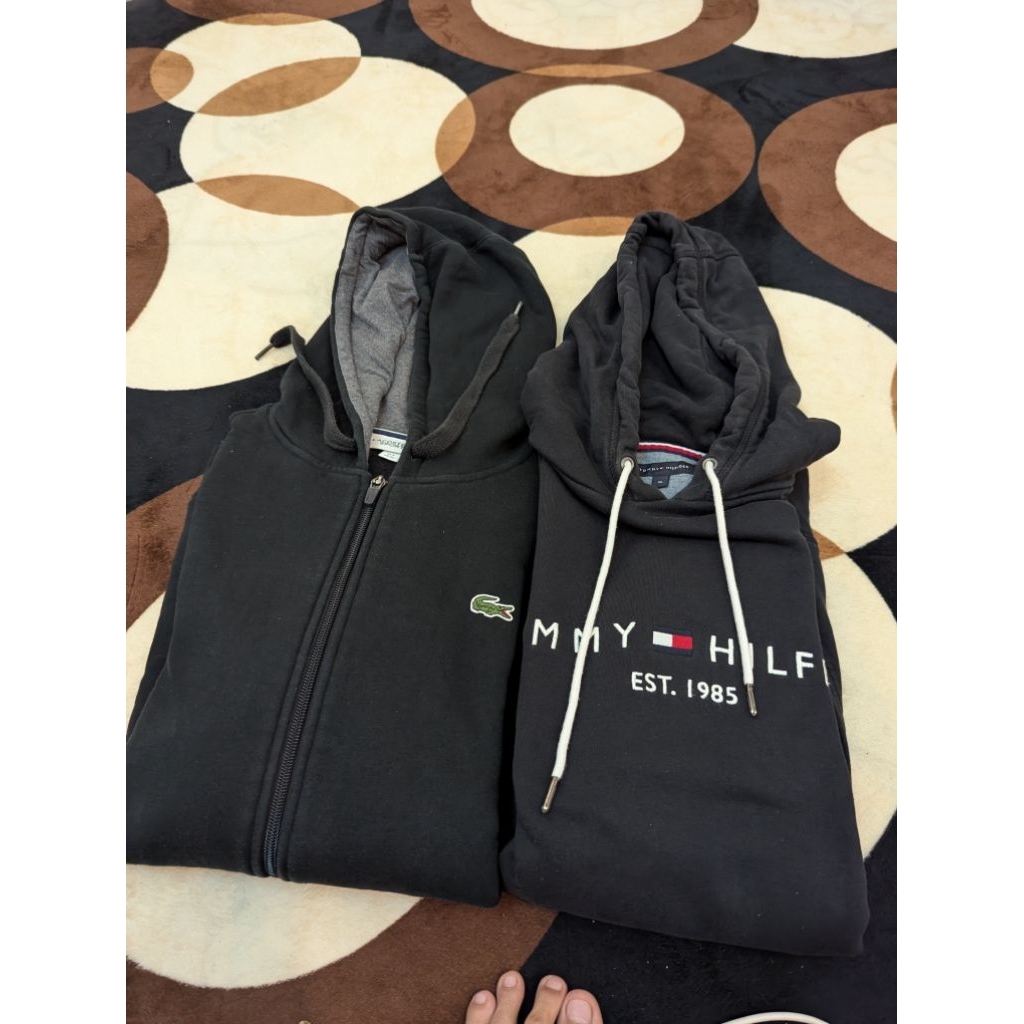 hodie tommy Hilfiger dan Lacoste original