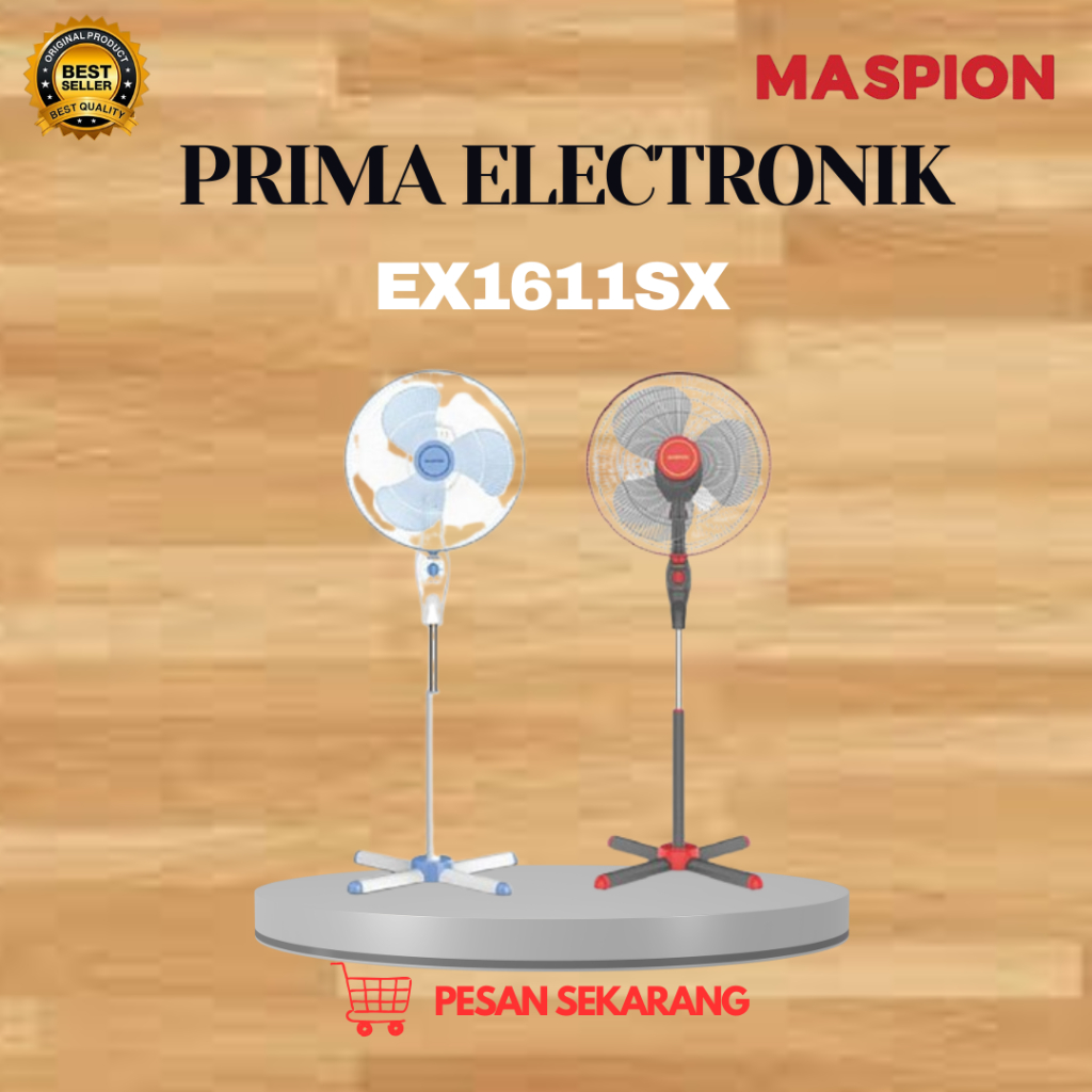 MASPION KIPAS ANGIN EX 1611 XS/EX1611XS/EX1611 XS/EX1611XS/EX 1611 SX/ORIGINAL MAPSION/GARANSI RESMI