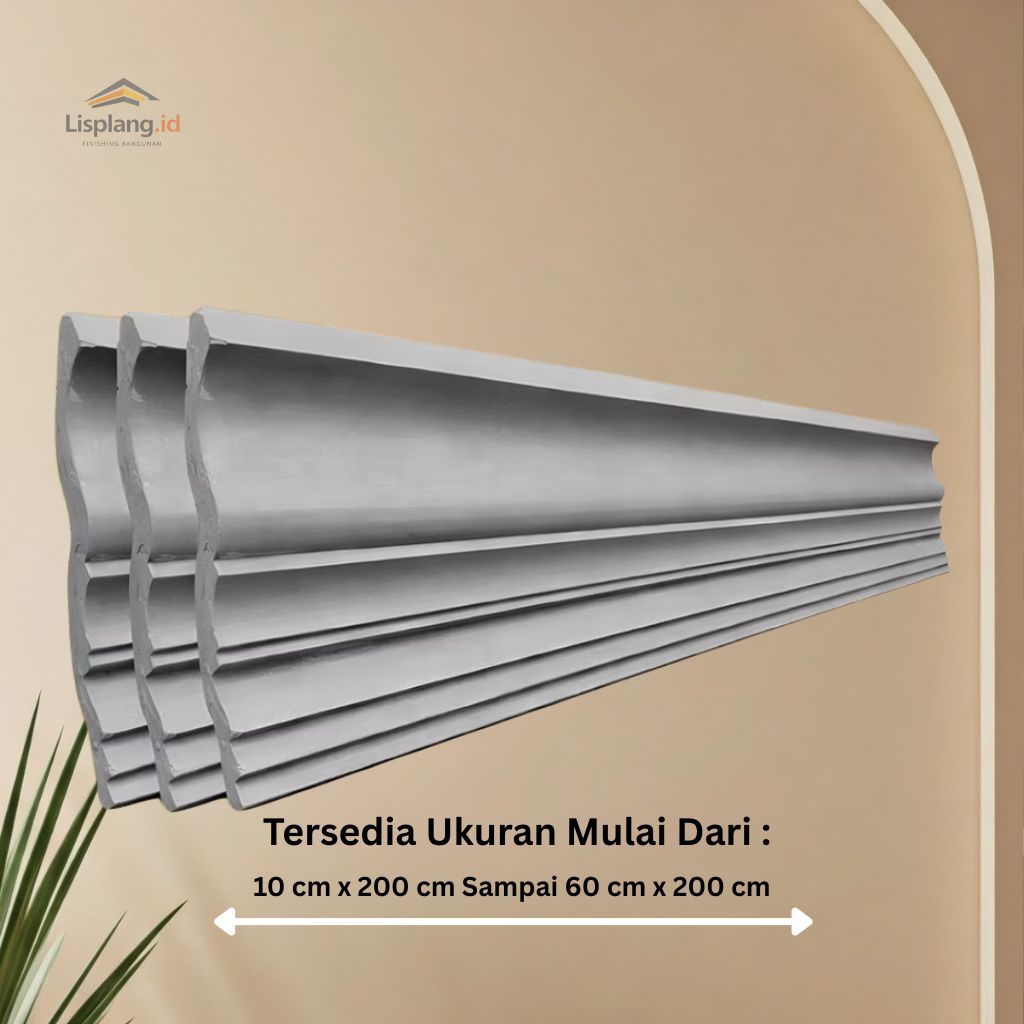 Lisplang Profil Beton Asli | Lisplang Profil klasik Lis Atap & Fasad Rumah