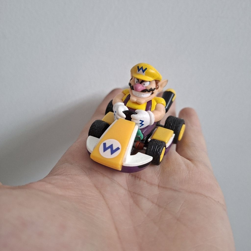 Wario Figure Mario Kart Figure Car Wario Mario Kart