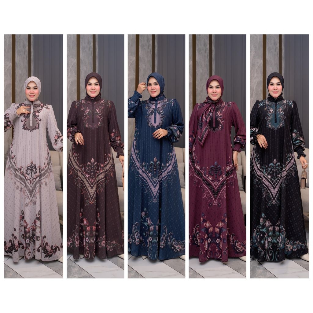 KIRANA SERIES Gamis by AZZAHRA SYARI ORIGINAL