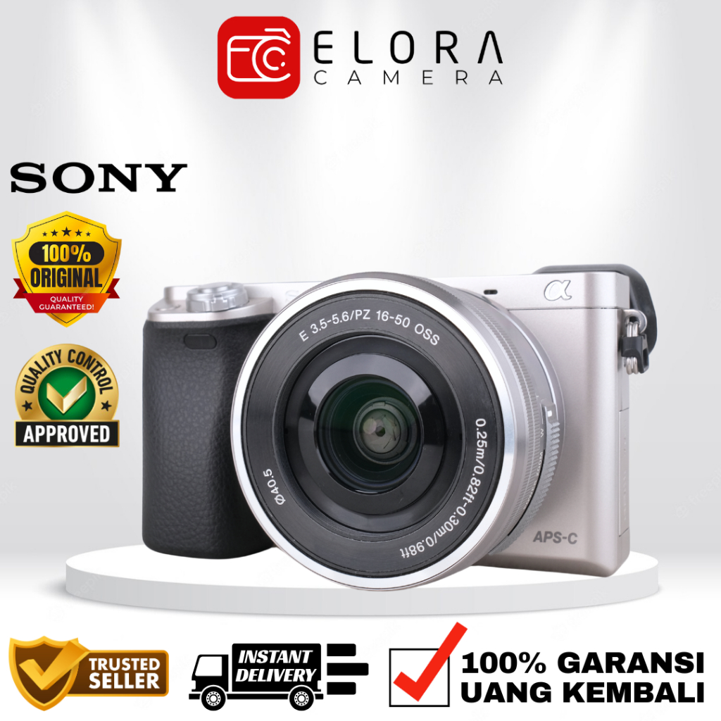 Sony Alpha A6000 Kit 16-50mm / Kamera Mirrorless Sony A6000 Body Only / Sony A 6000 Kit BO