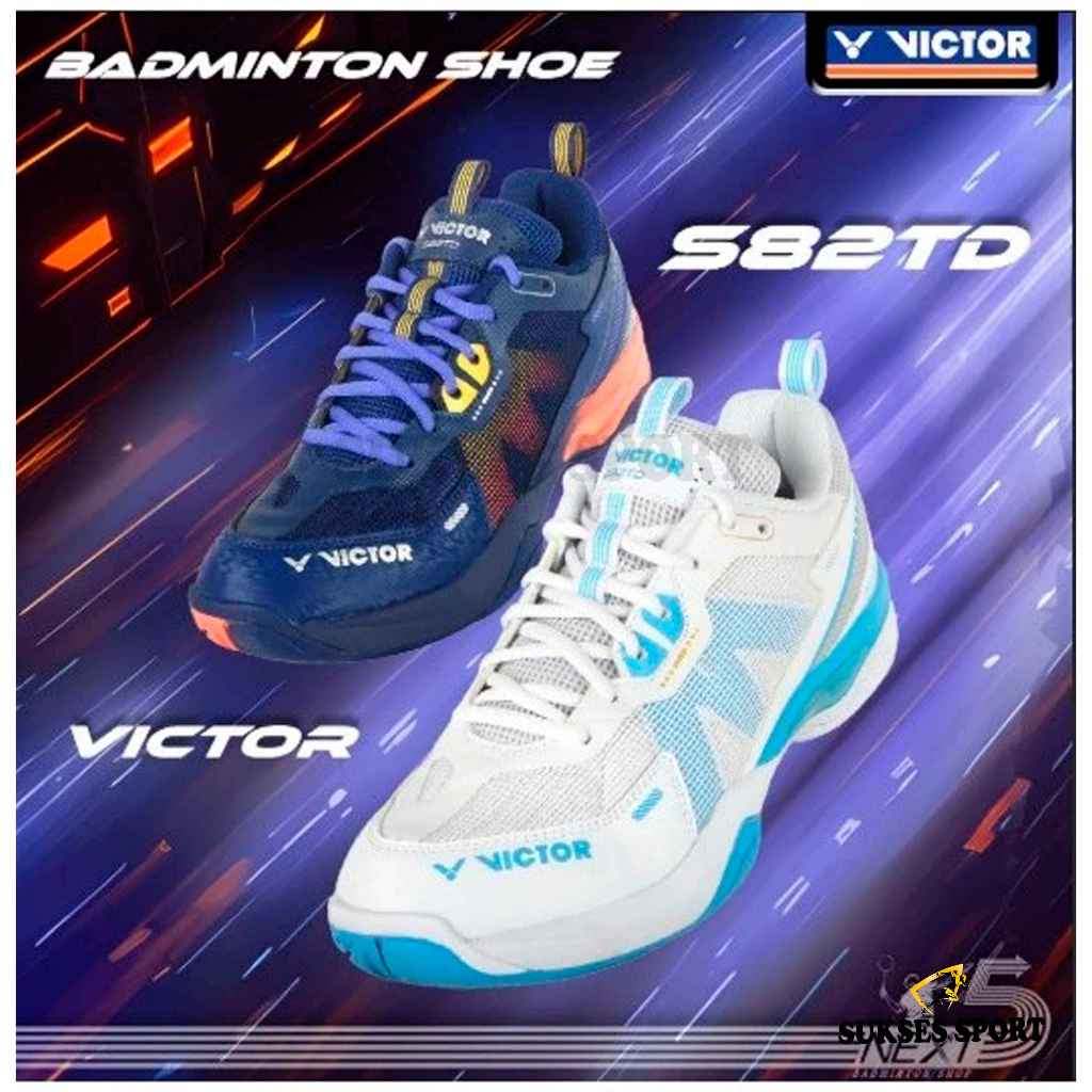 New Sepatu Badminton Victor S82TD / S 82TD / S 82 TD
