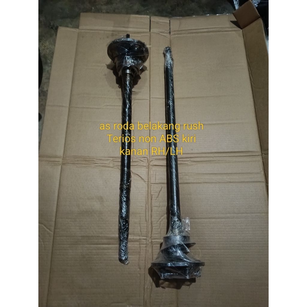 as roda belakang axle shaft Terios rush non ABS original