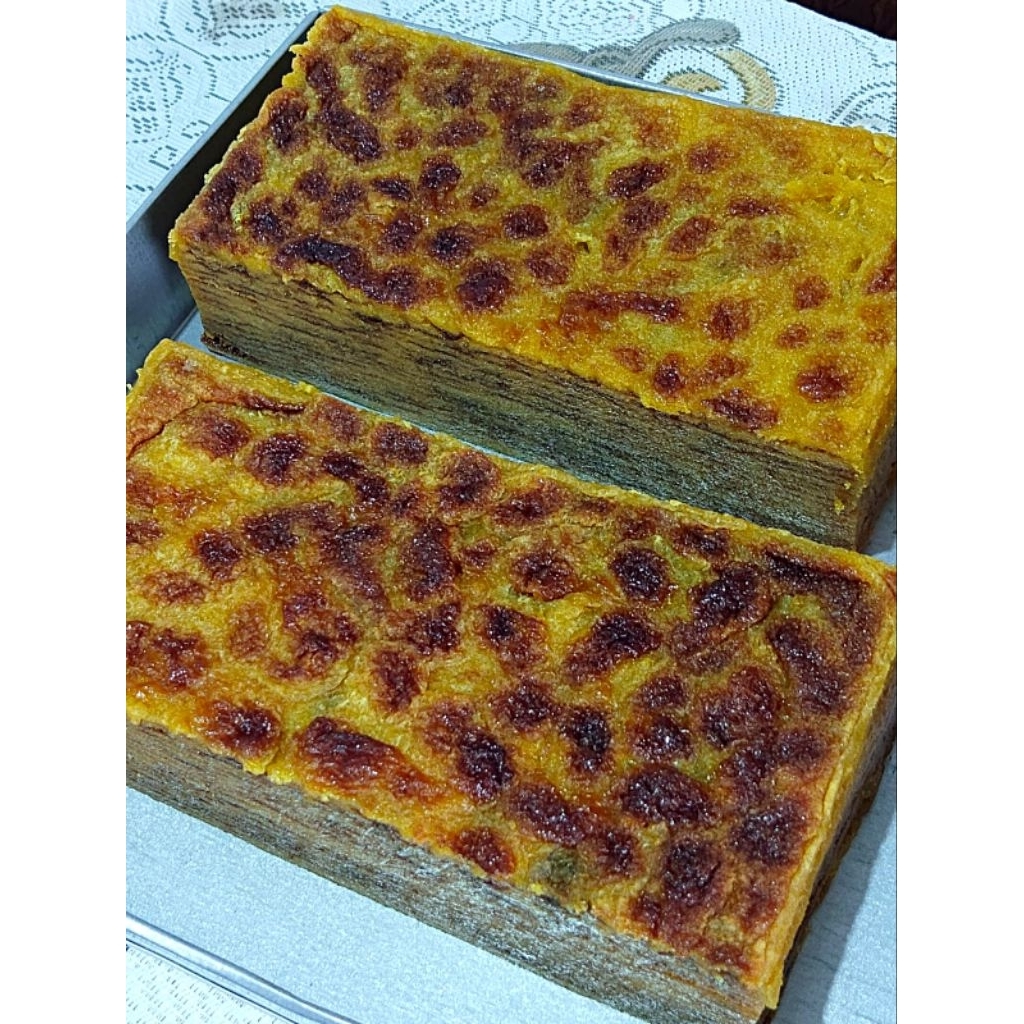 Kue Basah Lapis Legit Lampung Palembang - Maksuba - Original - Kuno - Premium Murah - Kemasan Vacuum