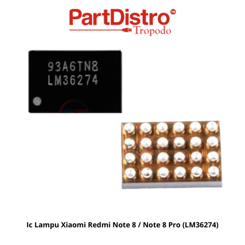 Ic Lampu Xiaomi Redmi Note 8 / Note 8 Pro (LM36274)