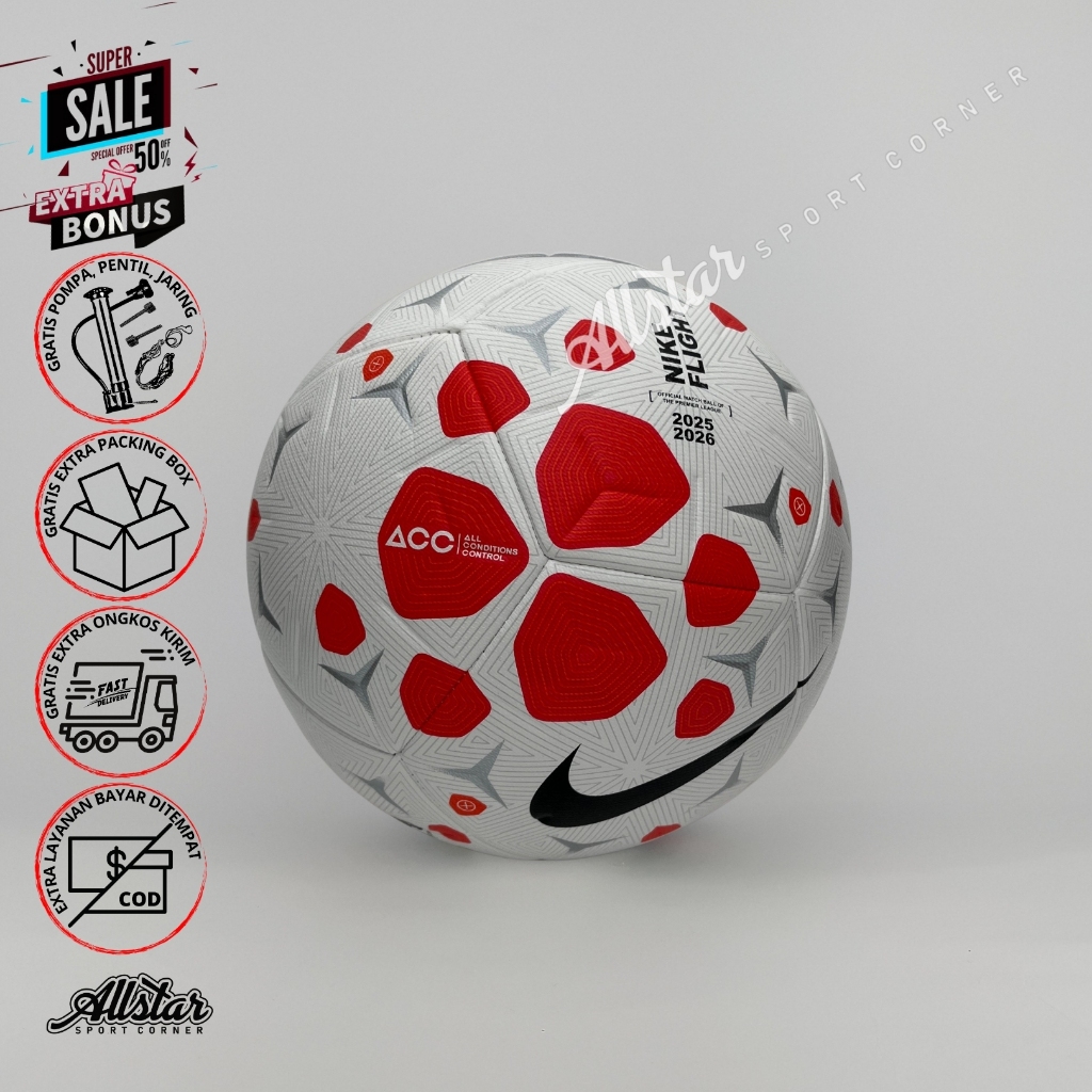 FLIGHT BBVA bola futsal original size 4 Bola futsal NIKE FLIGHT BBVA original size 4