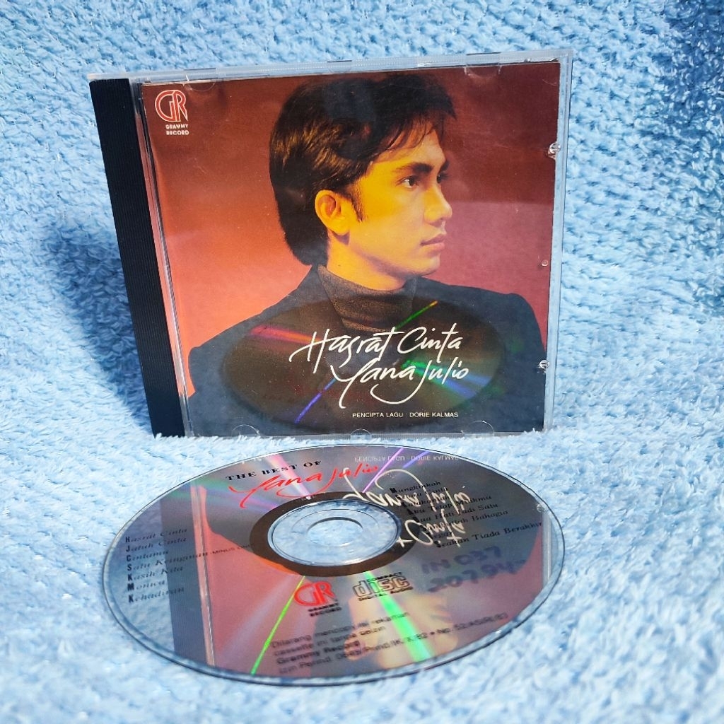 CD Musik Yana Julio The Best Of Hasrat Cinta ORIGINAL