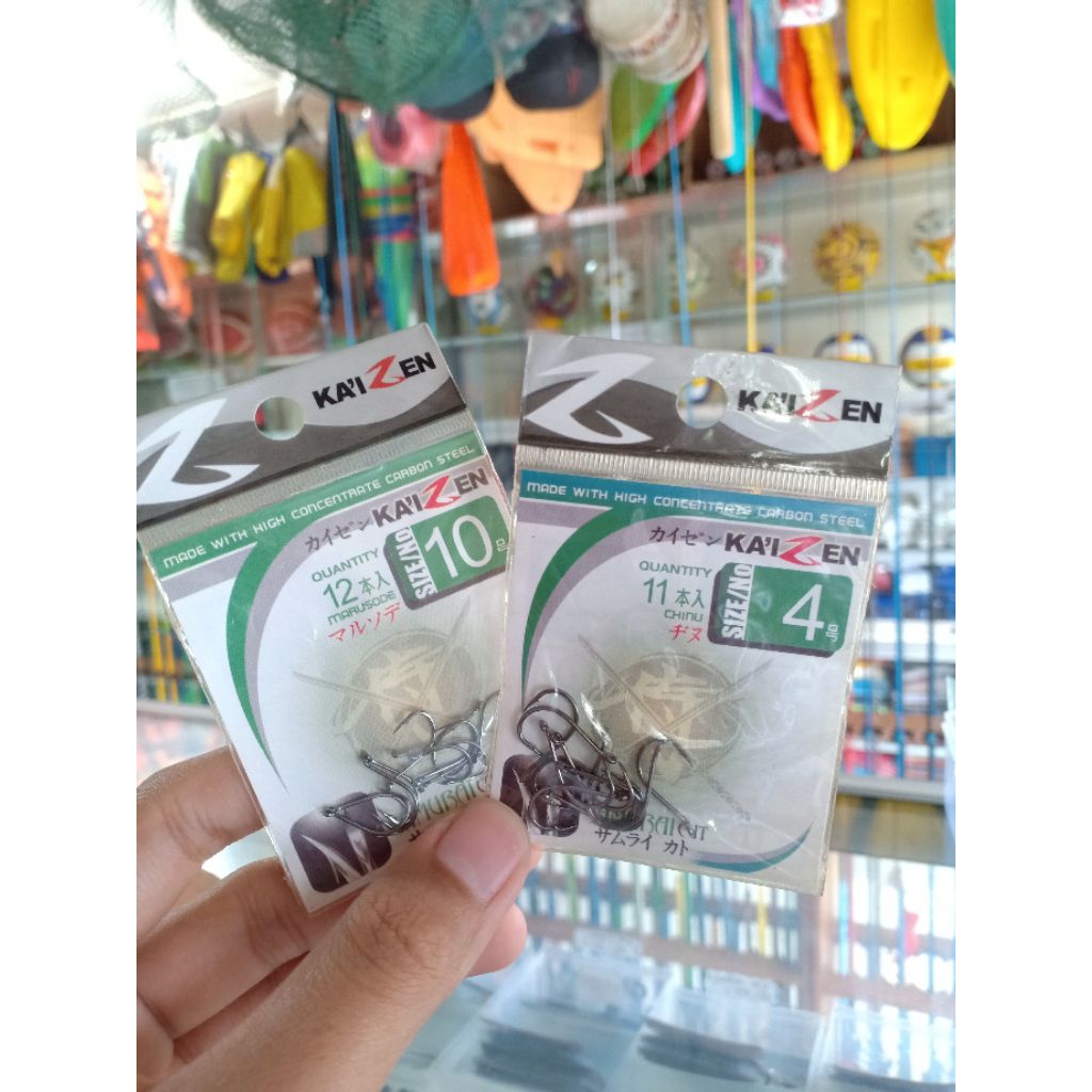 ka'izen mata kail pancing kuat dan tajam