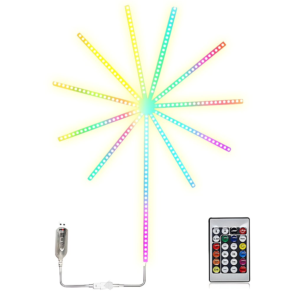 Lampu Strip Led Stand Lampu Kembang Api Lampu Automatic Kembang Api LED Strip Light Firework