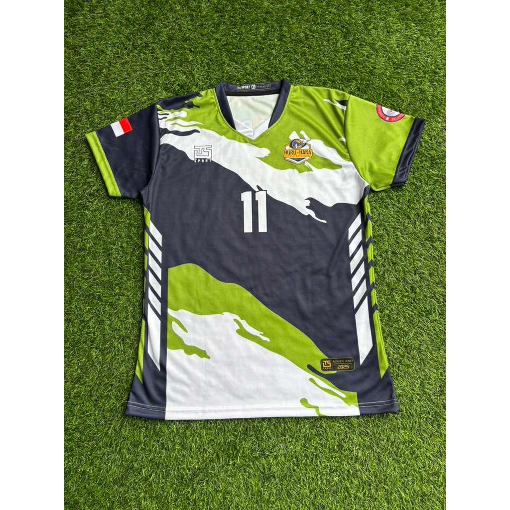 Kaos Jersey Voli Full Printing Gratis Tambah Nama Nomor Logo Sponsor