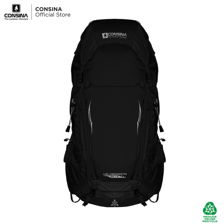 CARRIER CONSINA VIA VERRATA 50 + 5 LITER - BACKPACK PRIA WANITA - TAS GUNUNG COWO - MY ADVENTURE STO