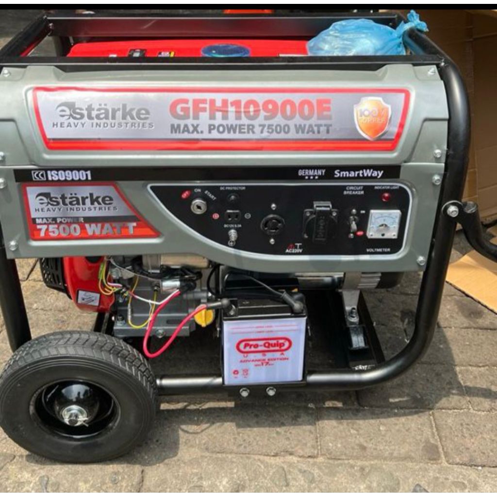 Generator listrik bensin 7500 watt STARKE GFH 10900 E / Genset bensin
