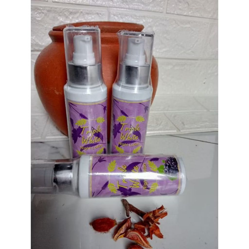 HB TRIPLE NIGHT LOTION//BODY WHITENING NIGHT TRIPLE DOSIS