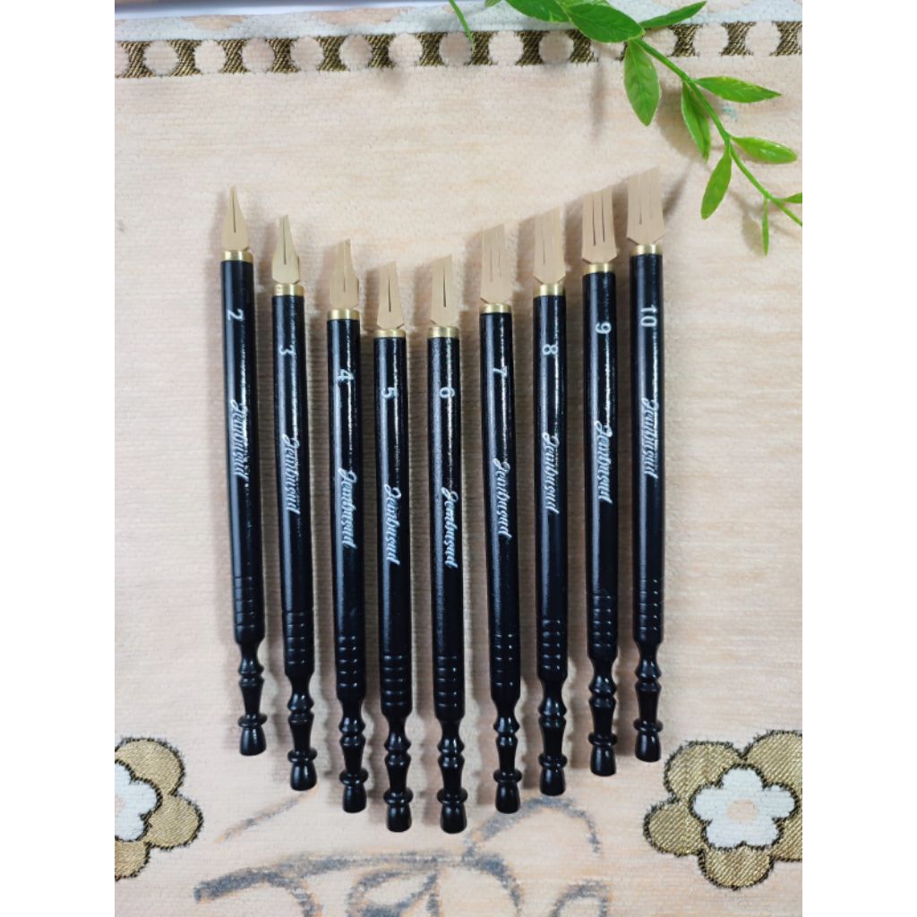 Qalam naskah/Kalam naskah/qalam bambu/qolamul khot/qalam kaligrafi 2-10 mm