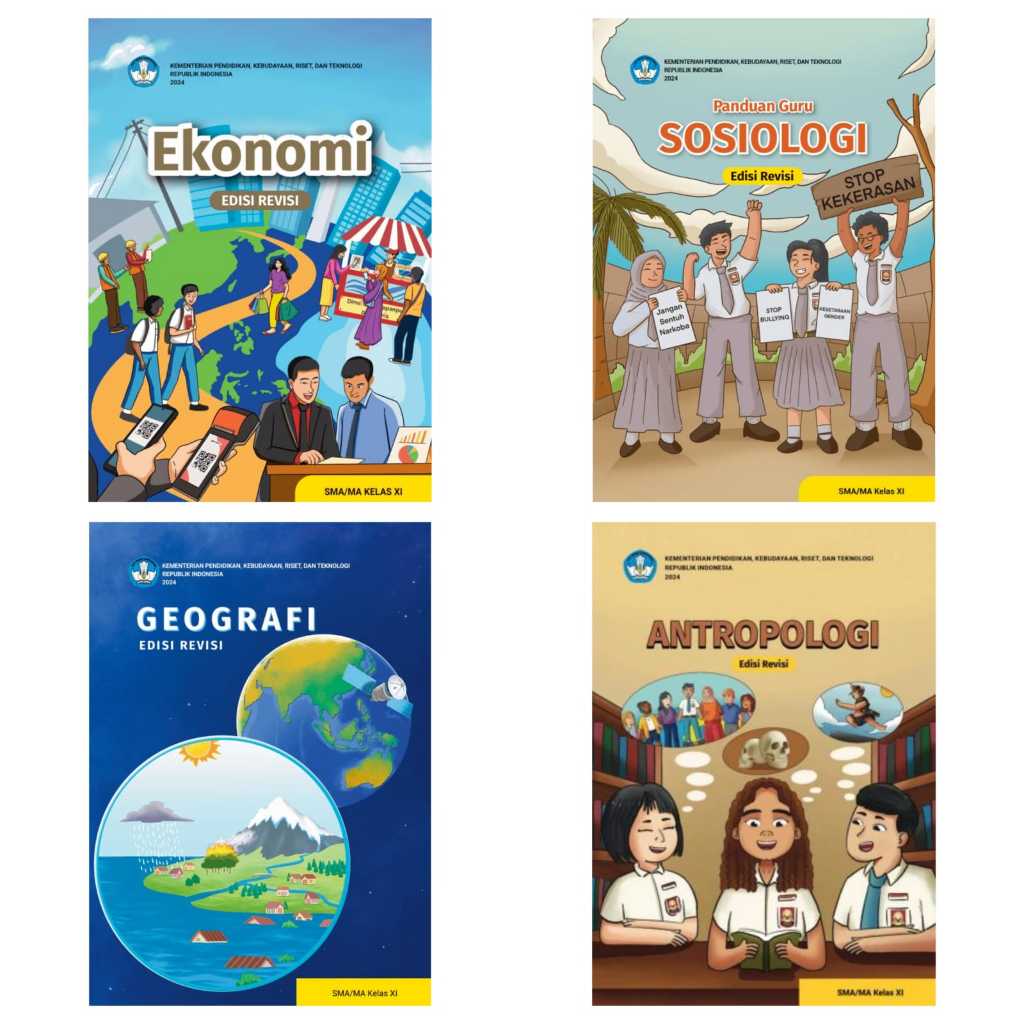 Harga Satuan Buku IPS kelas 11 SMA/SMK