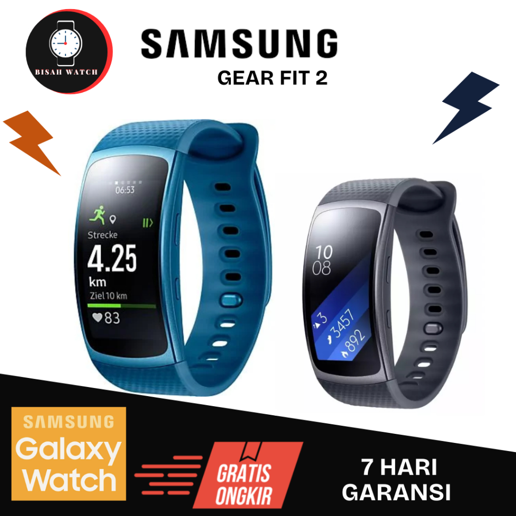 jual jam Samsung Galaxy gear Fit 2 smartwatch second like new