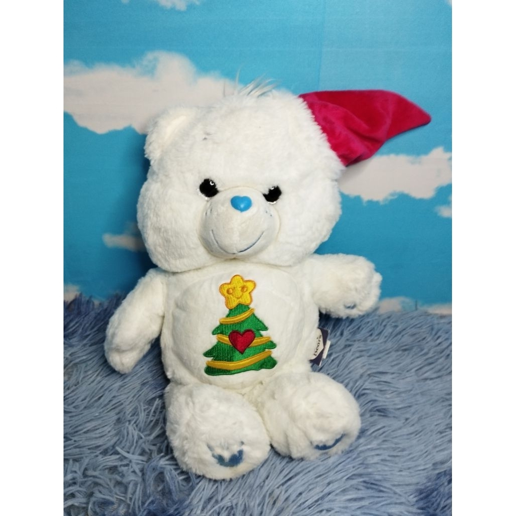 CARE BEARS CHRISTMAS HOLIDAY WISH BEAR PLUSH Boneka CareBears Edisi Natal Christmas CareBears Origin