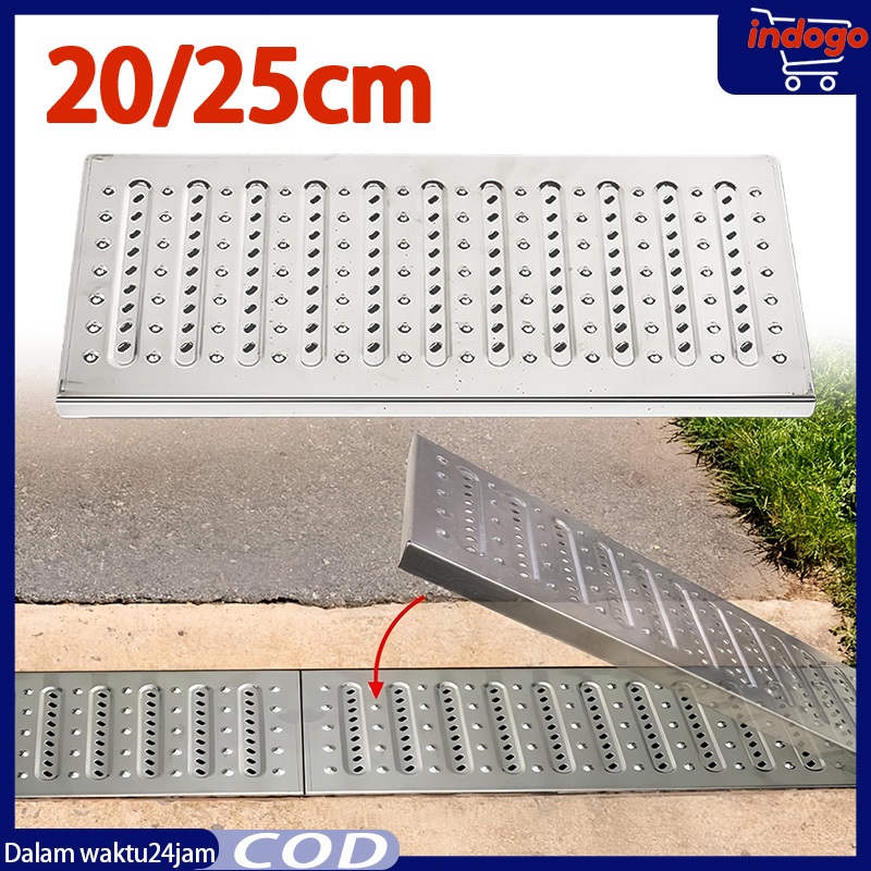 Grill Gutter Stainless/ Grating Stainless / Cover Penutup Drainase