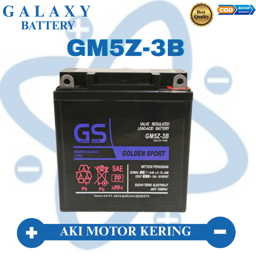 AKI MOTOR HONDA SUPRA X (LAMA) SUPRA FIT LAMA GM5Z-3B GOLDEN SPORT AKI KERING MF