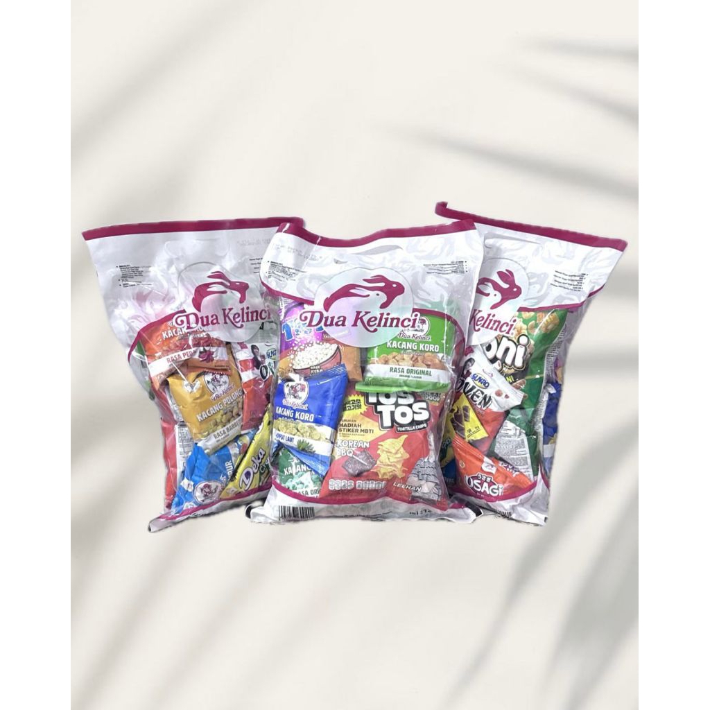 Dua Kelinci Gift Pack Kacang Mix 12 Pcs