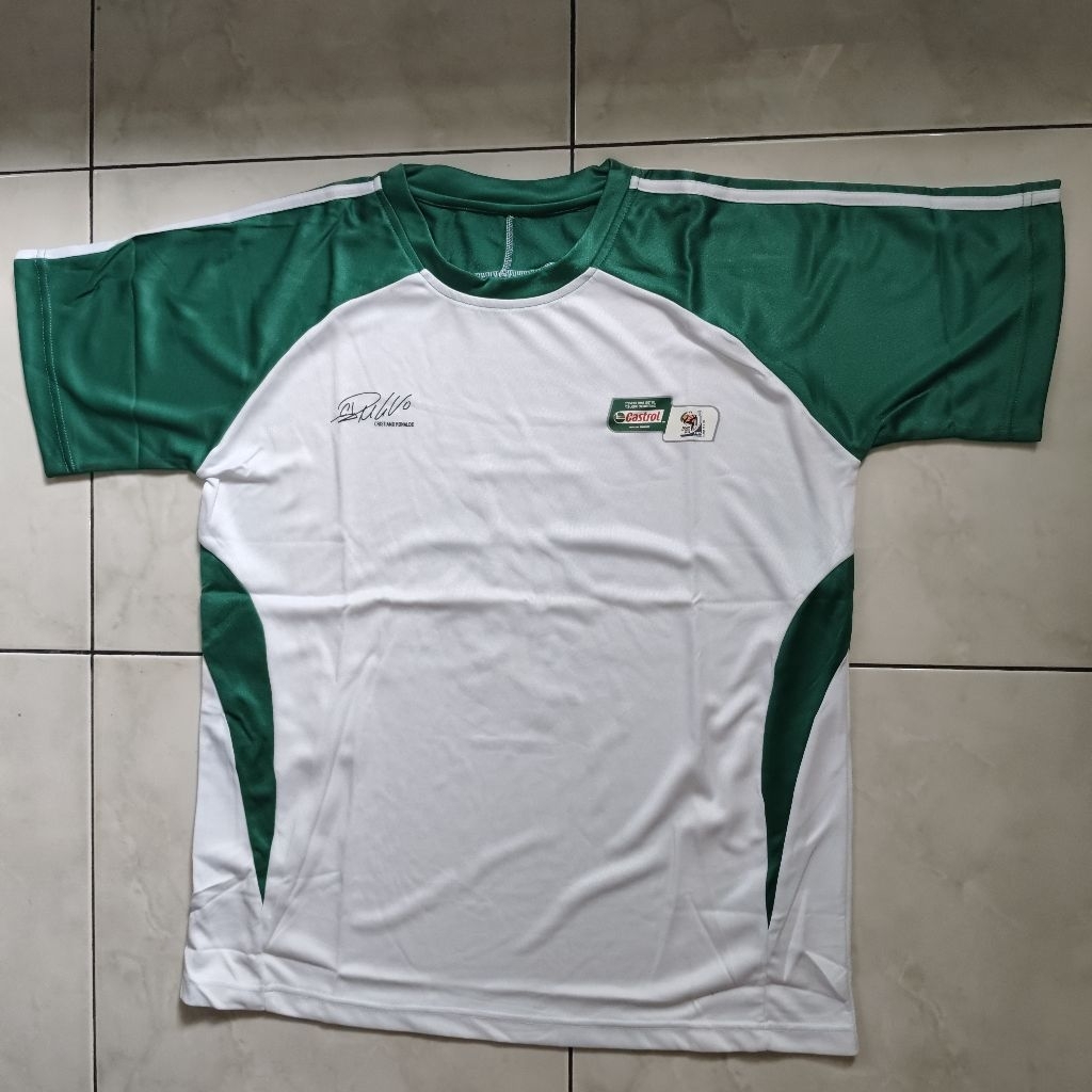 Kaos jersey Mekanik Oli Castrol cristiano Ronaldo world cup 2010 ukuran size L
