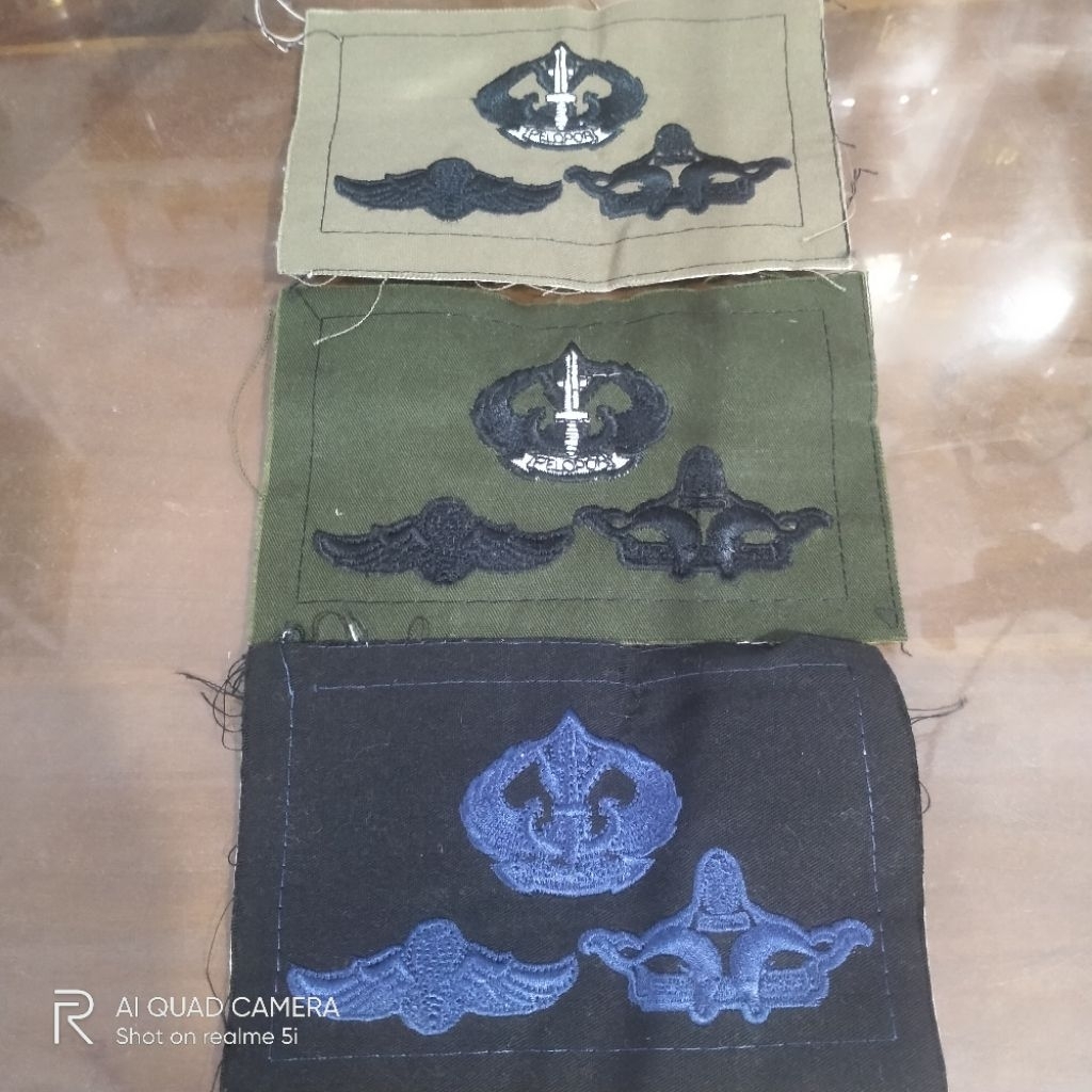 ATRIBUT BRIMOB POLRI WING 3 SUSUN