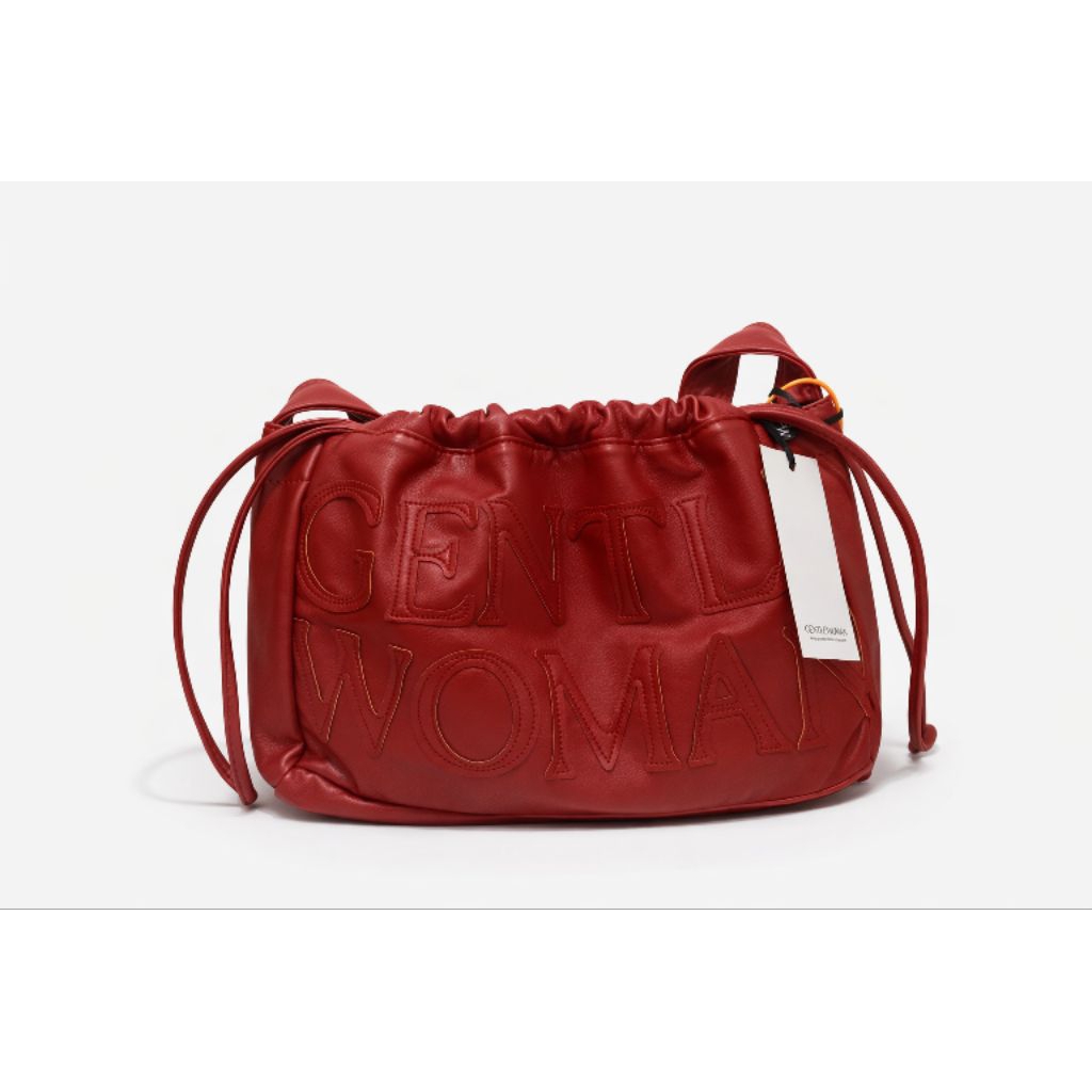 Tas Wanita Serut Import Premium Merah