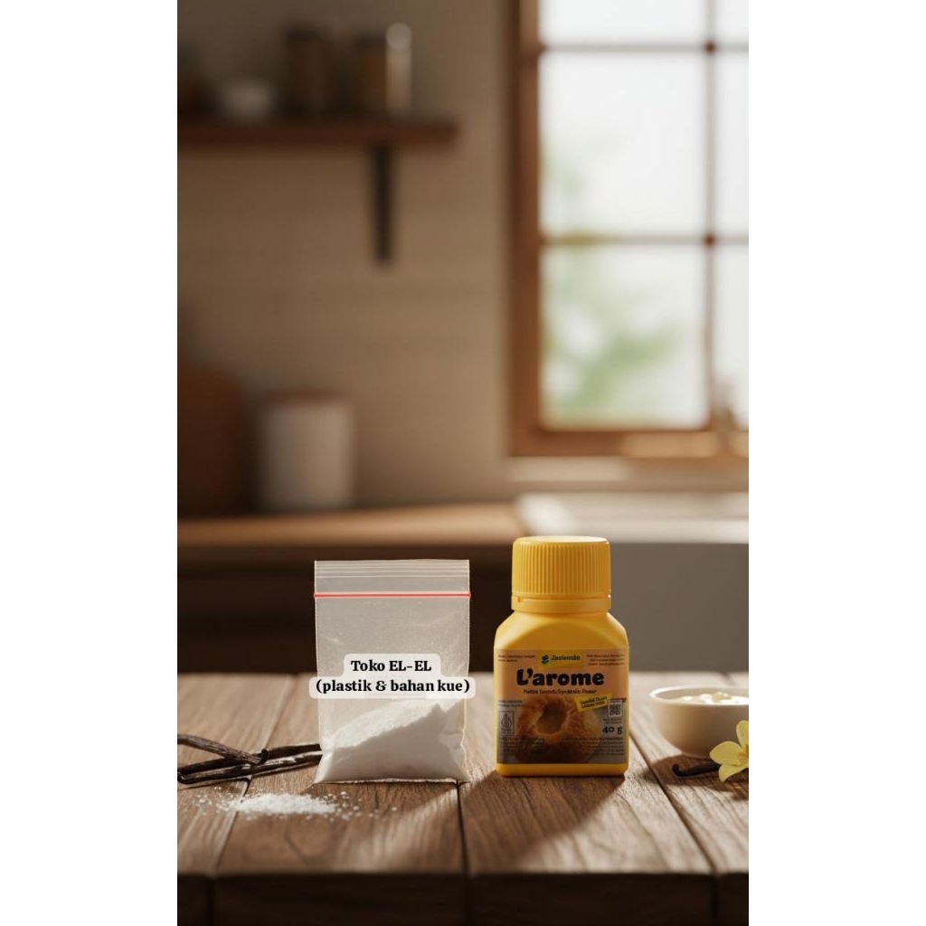 L'arome / Vanili Susu L'arome / Vanilla Milk / Vanili L'arome Re-pack / larome botol