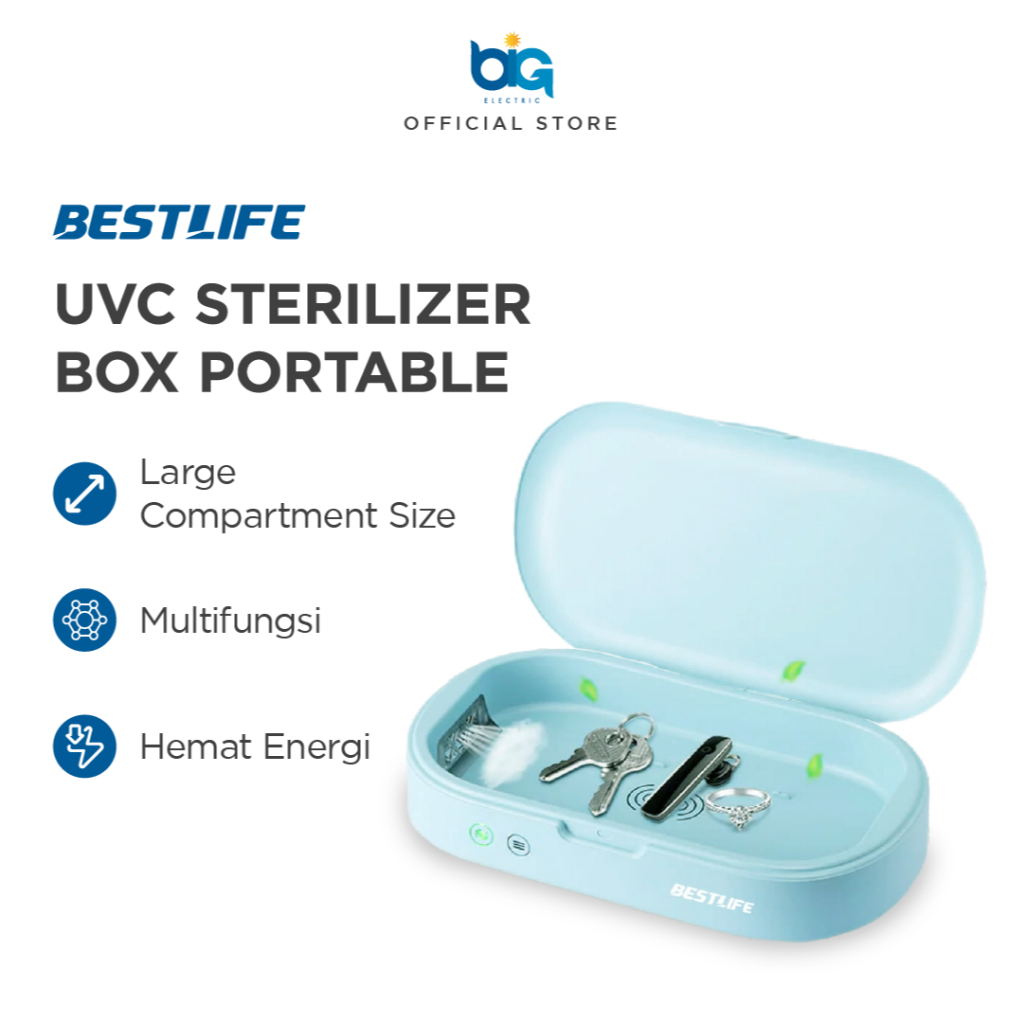 BESTLIFE UVC Sterilizer Box Portable / UVC Sterilizer Handphone