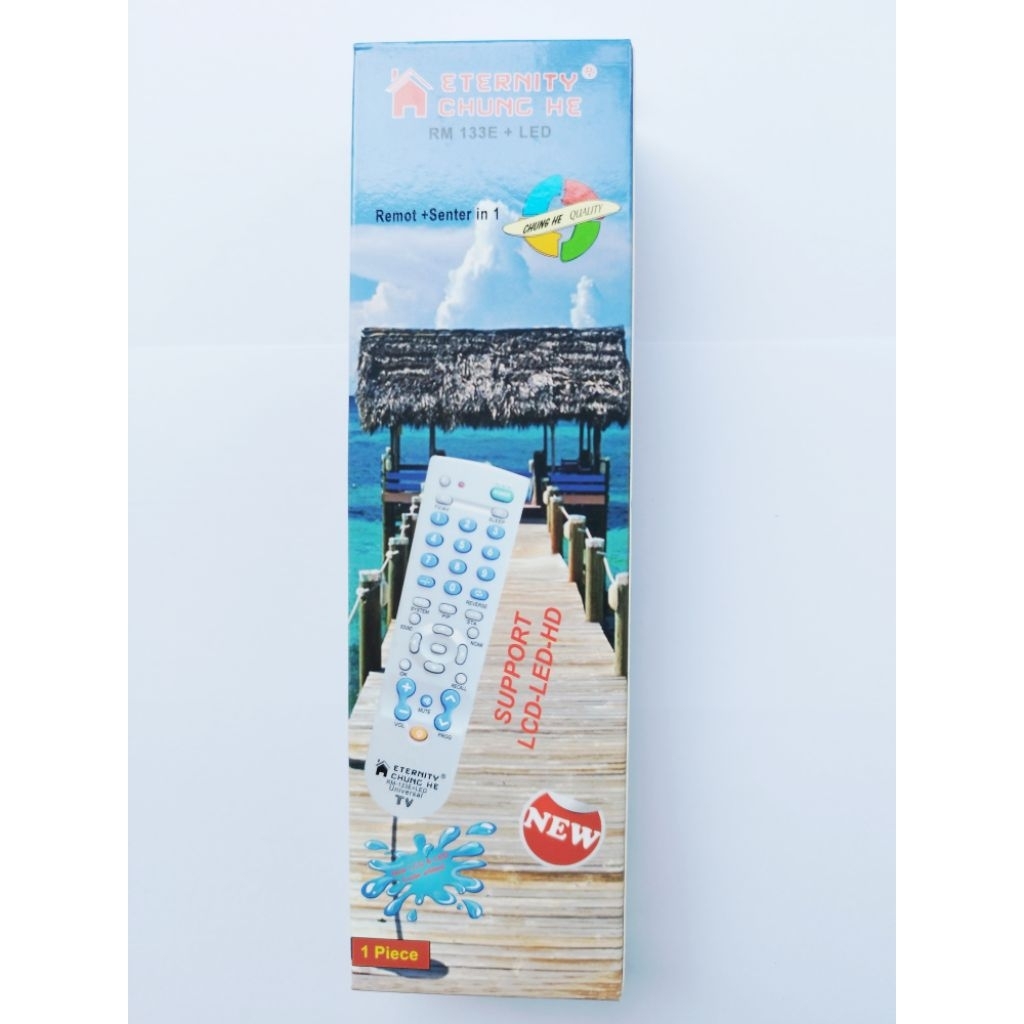 REMOT /REMOTE TV TABUNG - LCD - LED MULTI / UNIVERSAL CHUNGHE 133 + SENTER