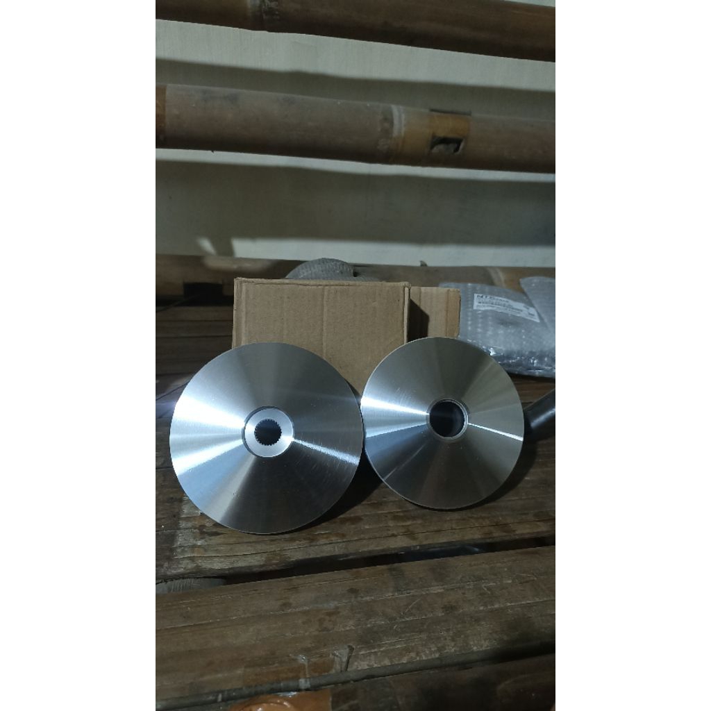 RUMAH ROLLER + KIPAS PULLEY 1 SET (K44) CUSTOME BUBUT