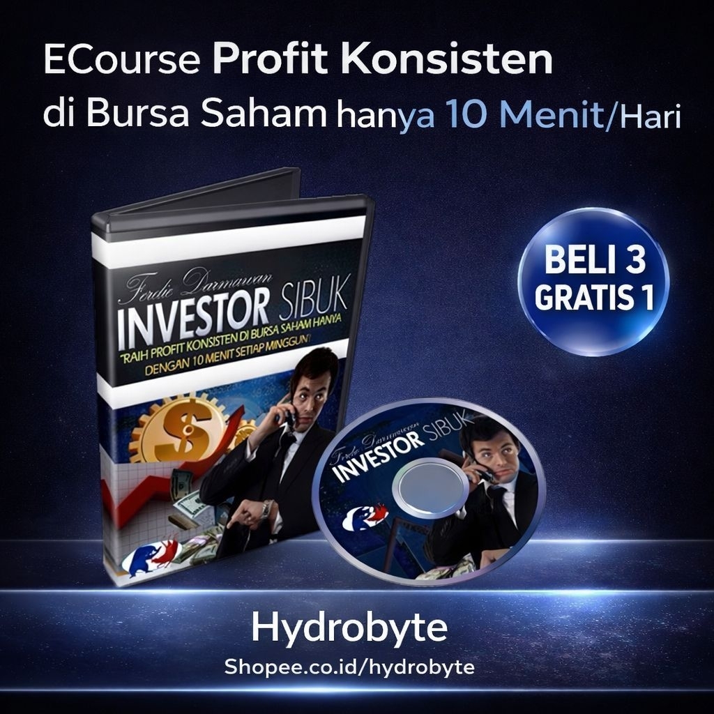 Belajar Investasi Saham dan Raih Profit Konsisten Dgn Panduan Investor Sibuk- (bahasa Indonesia)