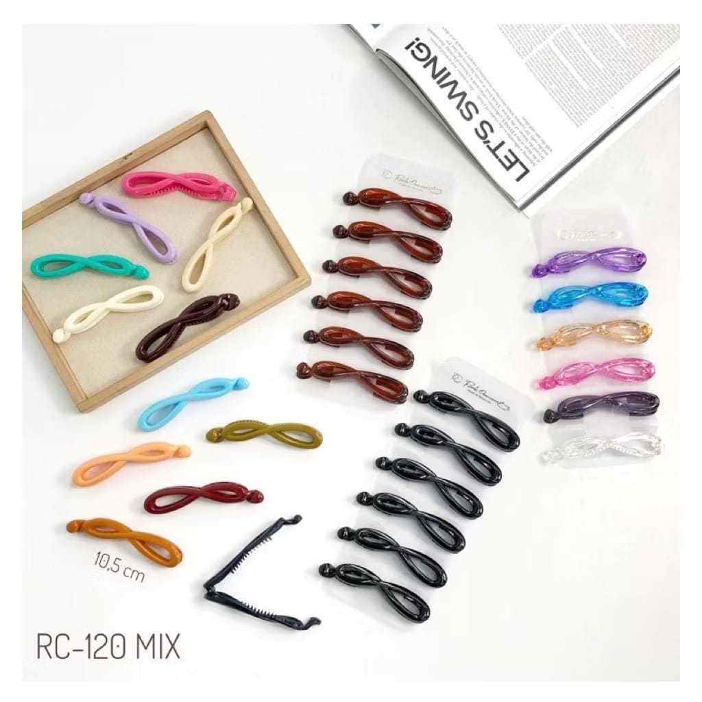 Jepit Rambut Busur Jepit Rambut Pisang Korean Banana Hair Claw Jepit Rambut Pita / Jepit Pisang Roch