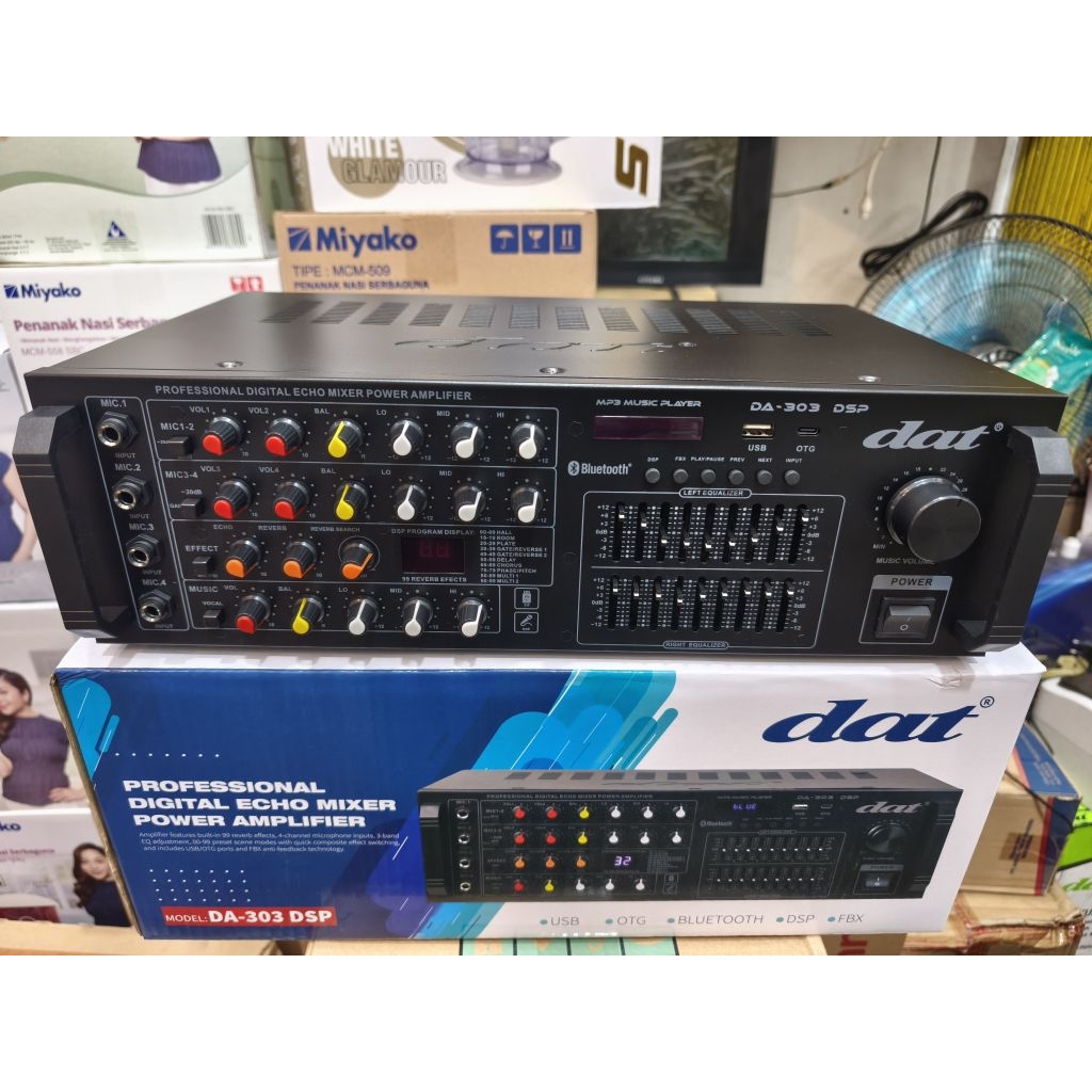 Amplifier DAT DA-303 DSP new OTG