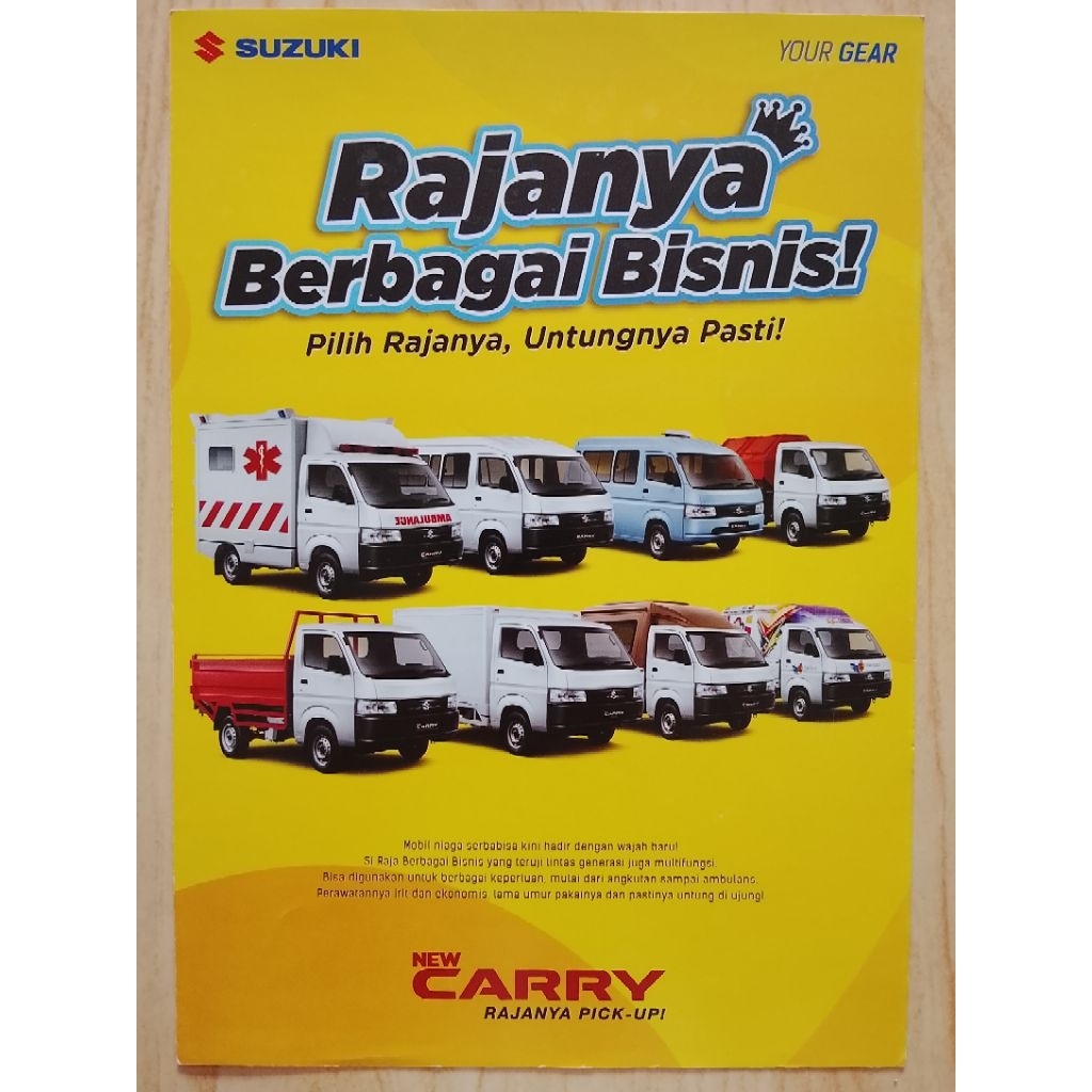 Brosur Katalog Contoh Konversi Suzuki New Carry