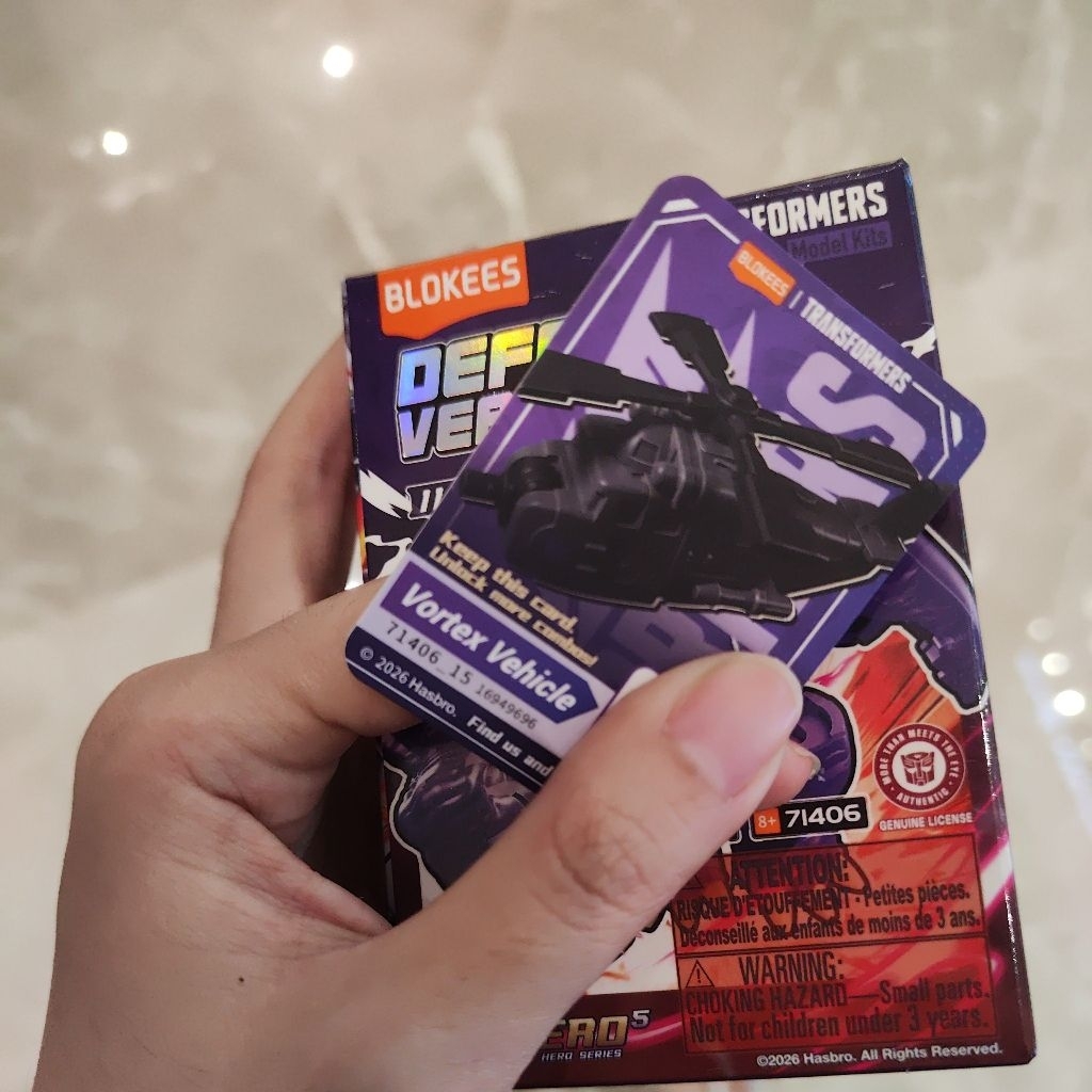 BLOKEES GALAXY DEFENDER TRANSFORMERS 06 (VORTEX VEHICLE)