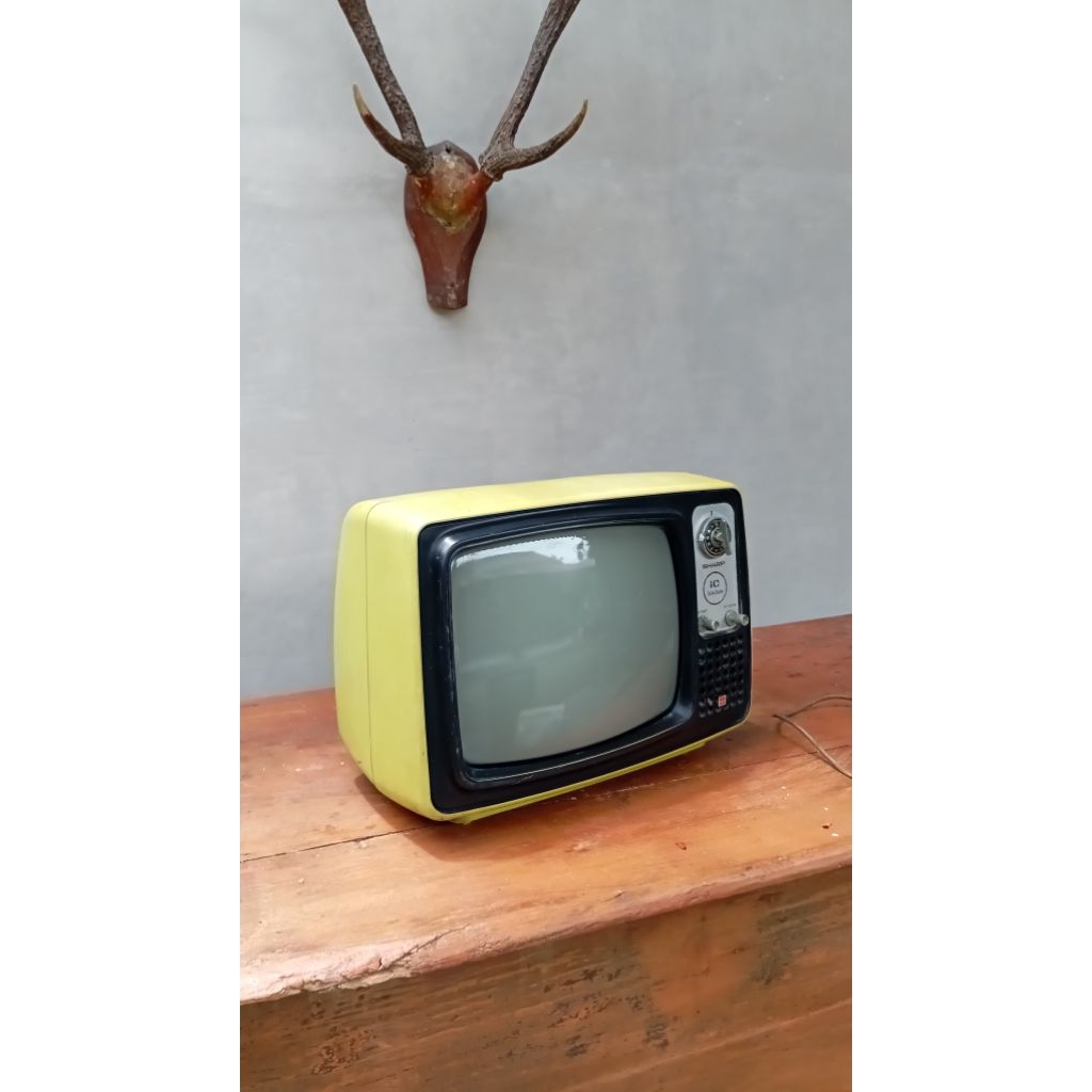 Tv jadul sharp cembung