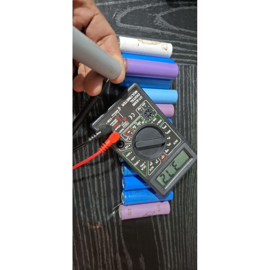 battrai litium 18650bekas