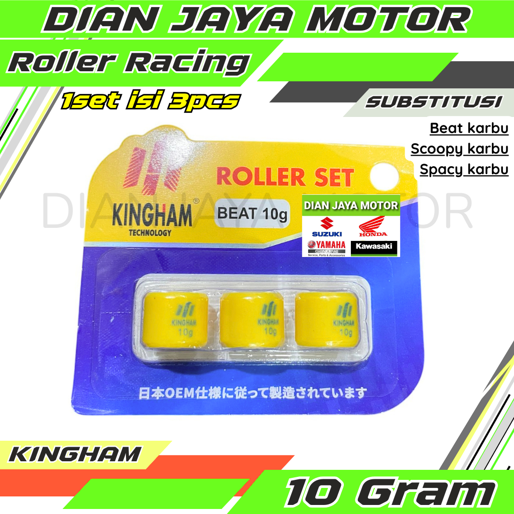 Kingham lorer roler roller racing beat karbu 10 gram Beat karbu scoopy karbu spacy karbu 10 gram