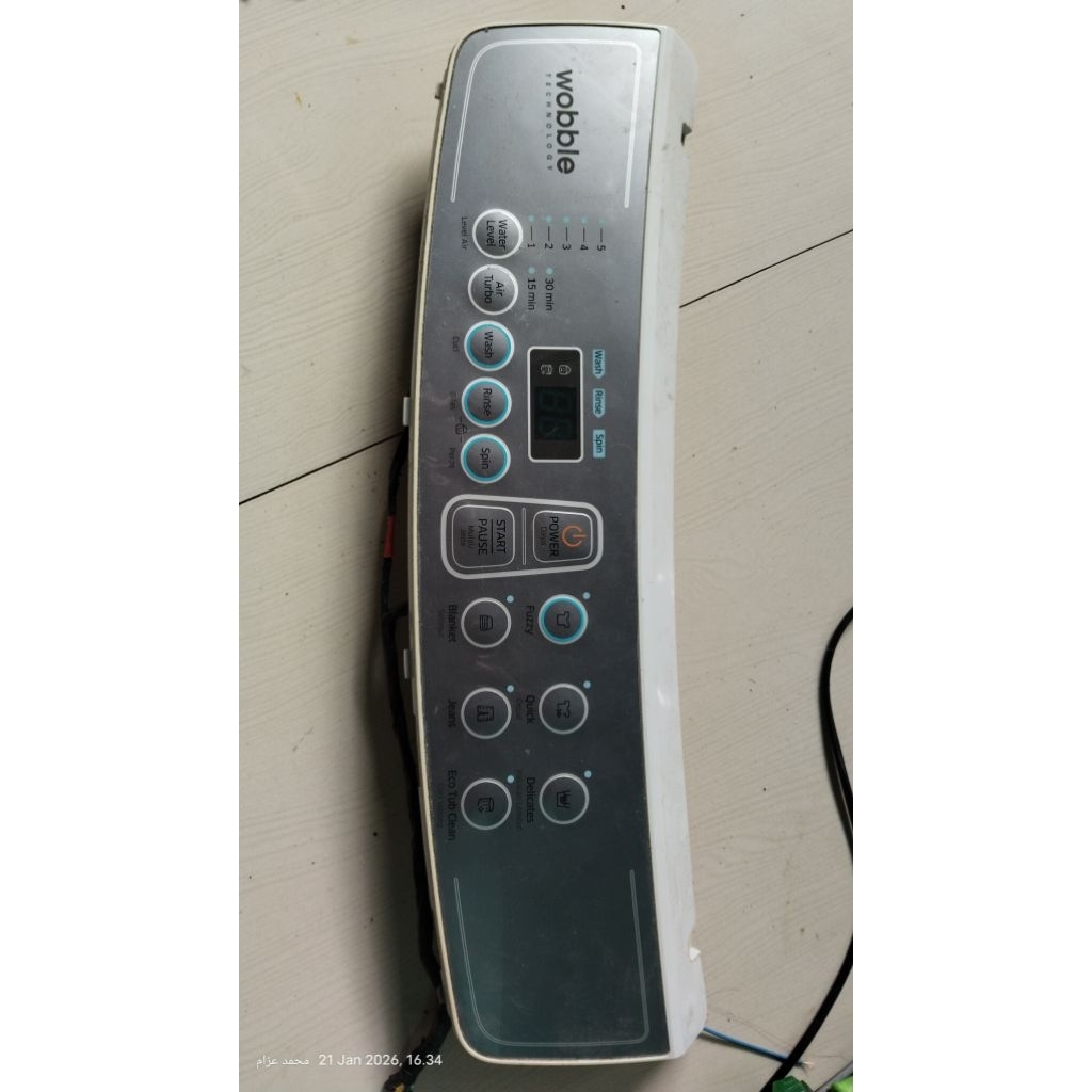 modul mesin cuci samsung wobble