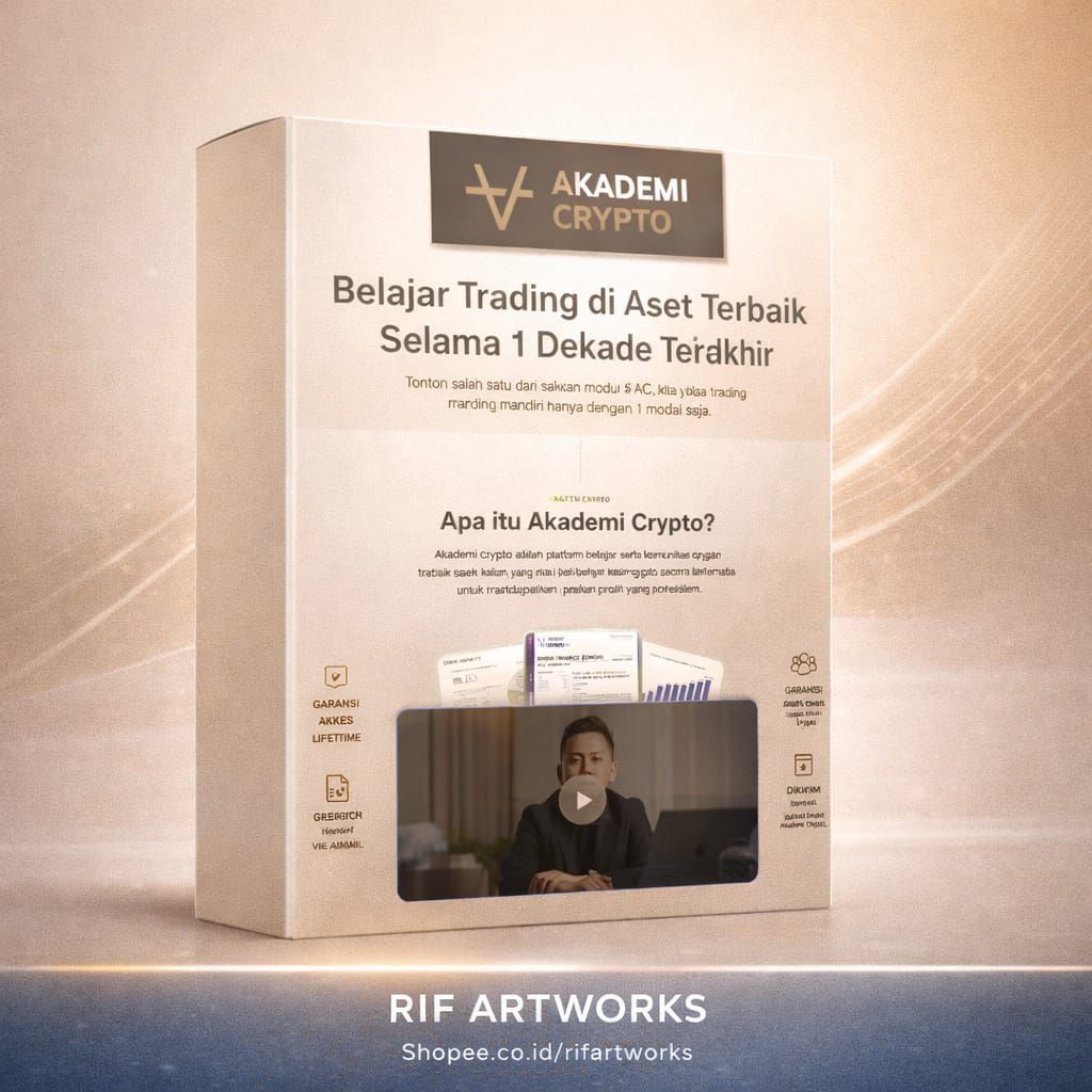 MODUL AKADEMI CRYPTO UPDATE 2024 + BONUS AKADEMI CRYPTO 5 IN 1