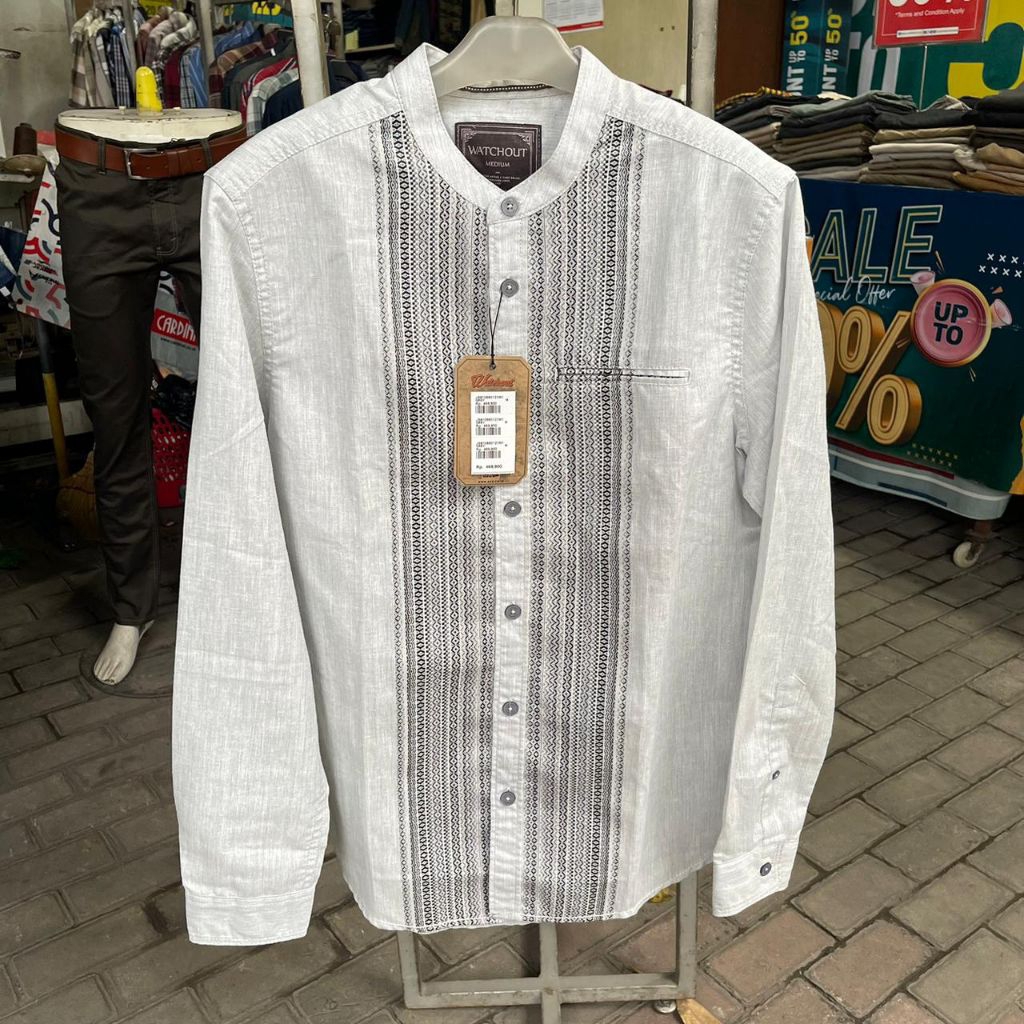kemeja koko watchout original kemeja koko pria JS810880123