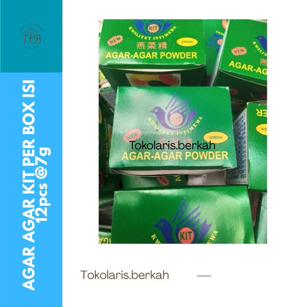 AGAR AGAR KIT WARNA HIJAU