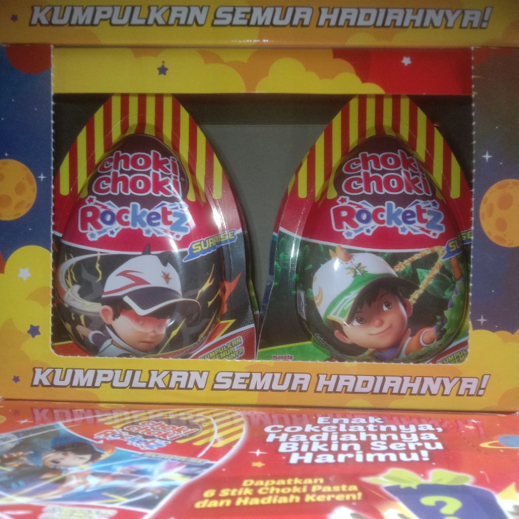 Eceran Choki Choki Rocketz Surprise