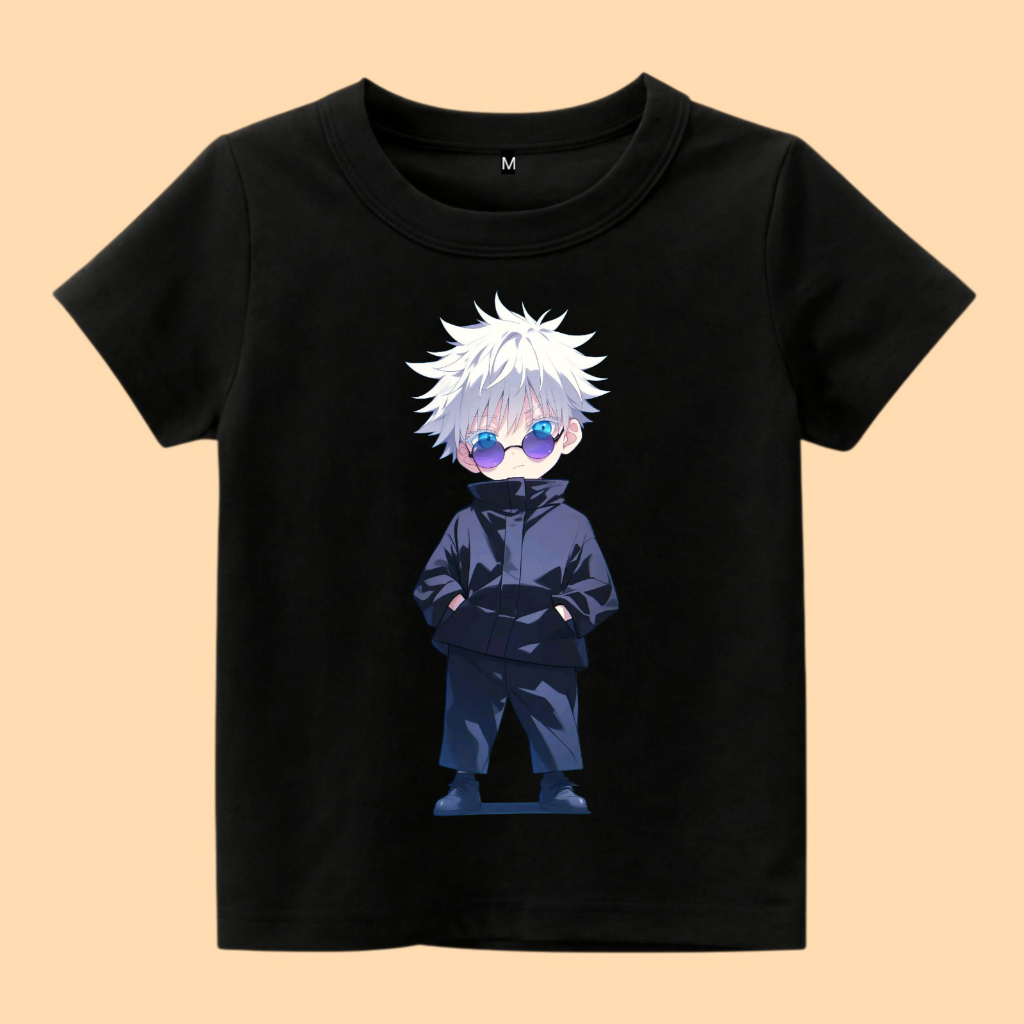 Baju kaos anak satoro gojo jujutsu kaisen